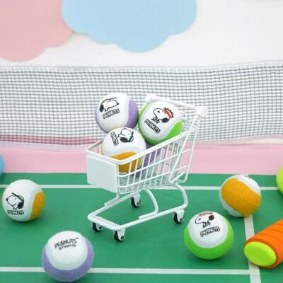 现货~韩国parisdog宠物狗狗snoopy球球玩具套装 韩国宠物玩具