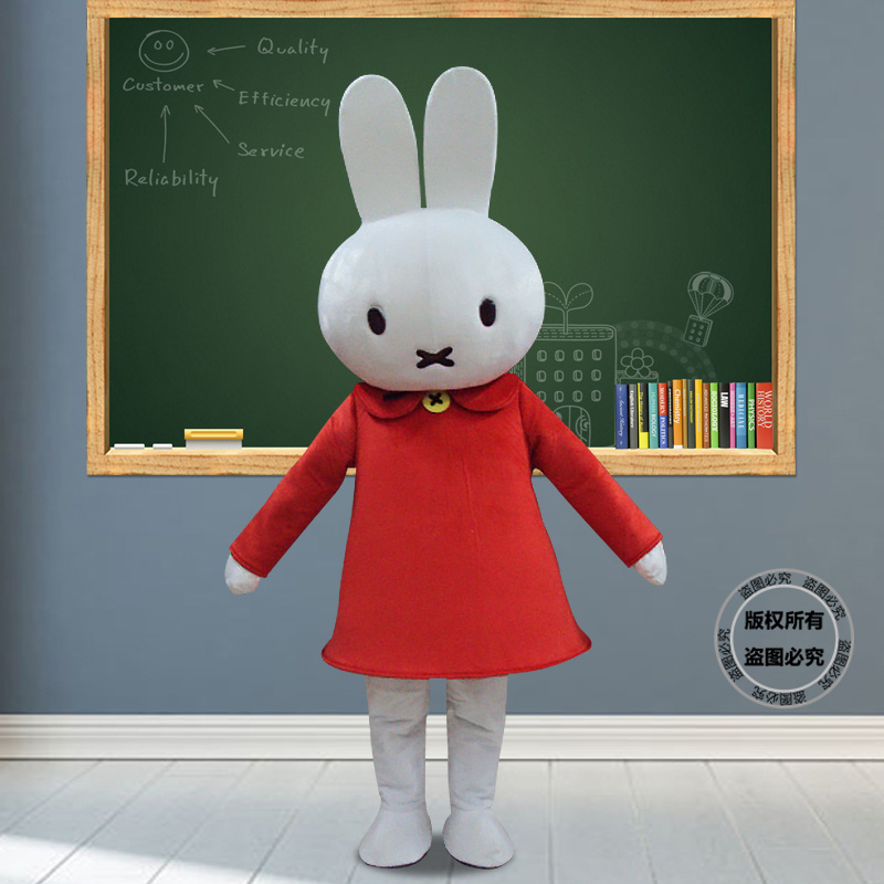 兔子行走道具卡通人偶