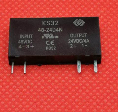 KS32 48-24D4N 48VDC  宏发固态继电器 24VDC/4A
