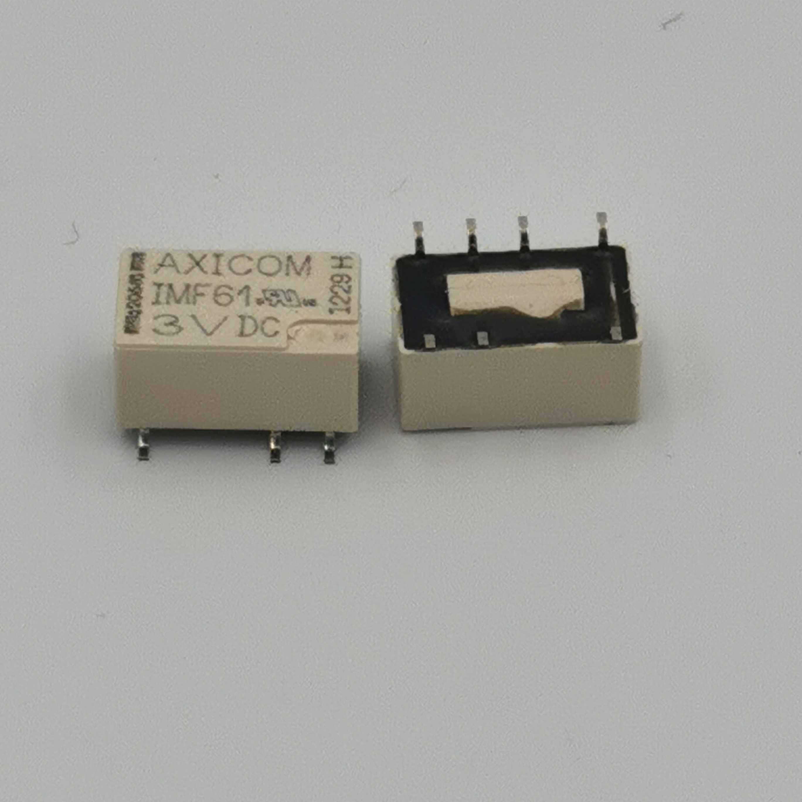 AXICOM IMF61 3VDC 泰科磁保持继电器 IMF61-3VDC 7脚  现货直拍