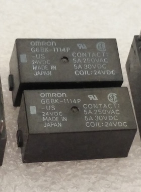 G6BK-1114P-US 欧姆龙继电器G6BK-1114P-US 24VDC 5A/250VAC