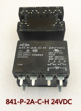 841-P-2A-C-H 24VDC 全新松川继电器 841-P-2A-F-S-H 24VDC