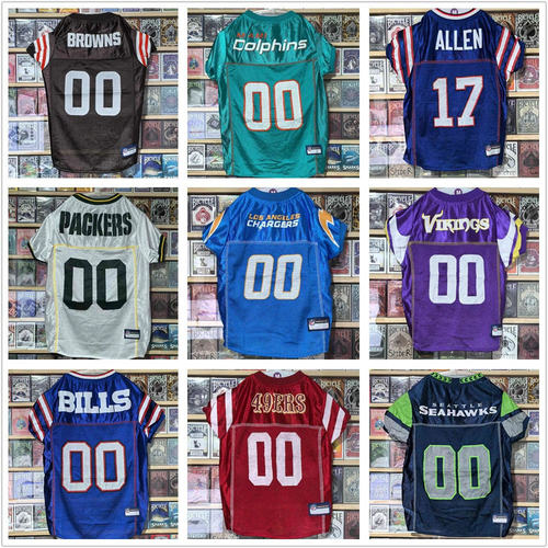 NFL宠物狗狗橄榄球队服运动衣服