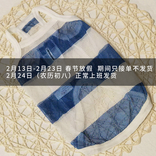 日单Simplers网格透气宠物狗狗衣服夏装吊带防晒防蚊泰迪法斗比熊