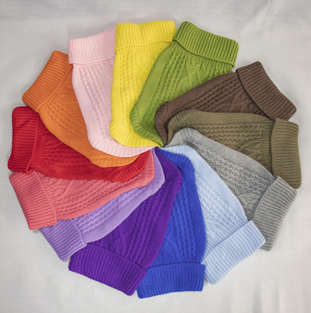 宠物狗狗复古毛衣秋冬