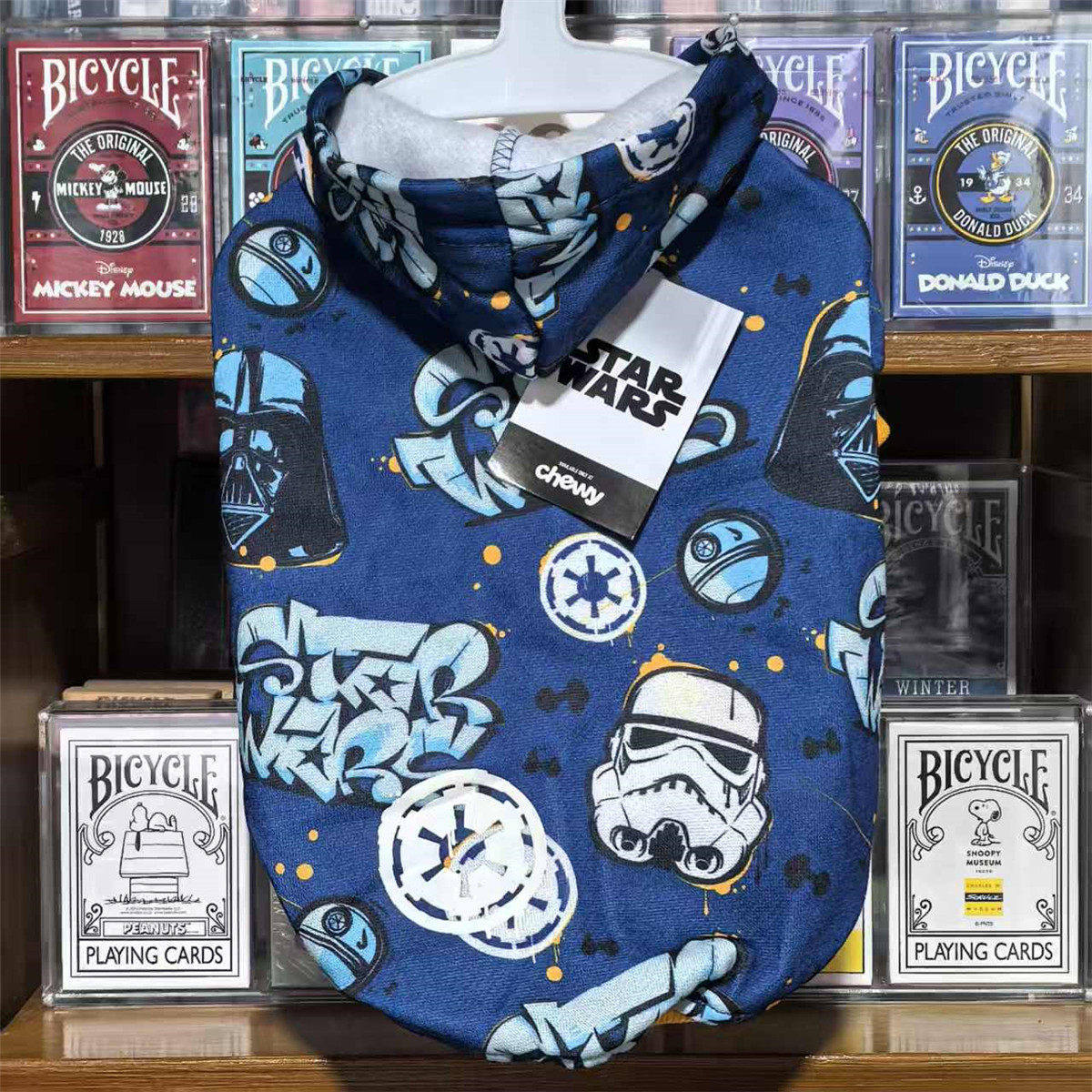 外贸星球大战宠物卫衣狗狗衣服秋冬装内里绒面泰迪比熊小鹿犬猫咪
