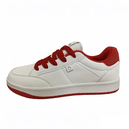 极简小白鞋系带低帮板鞋