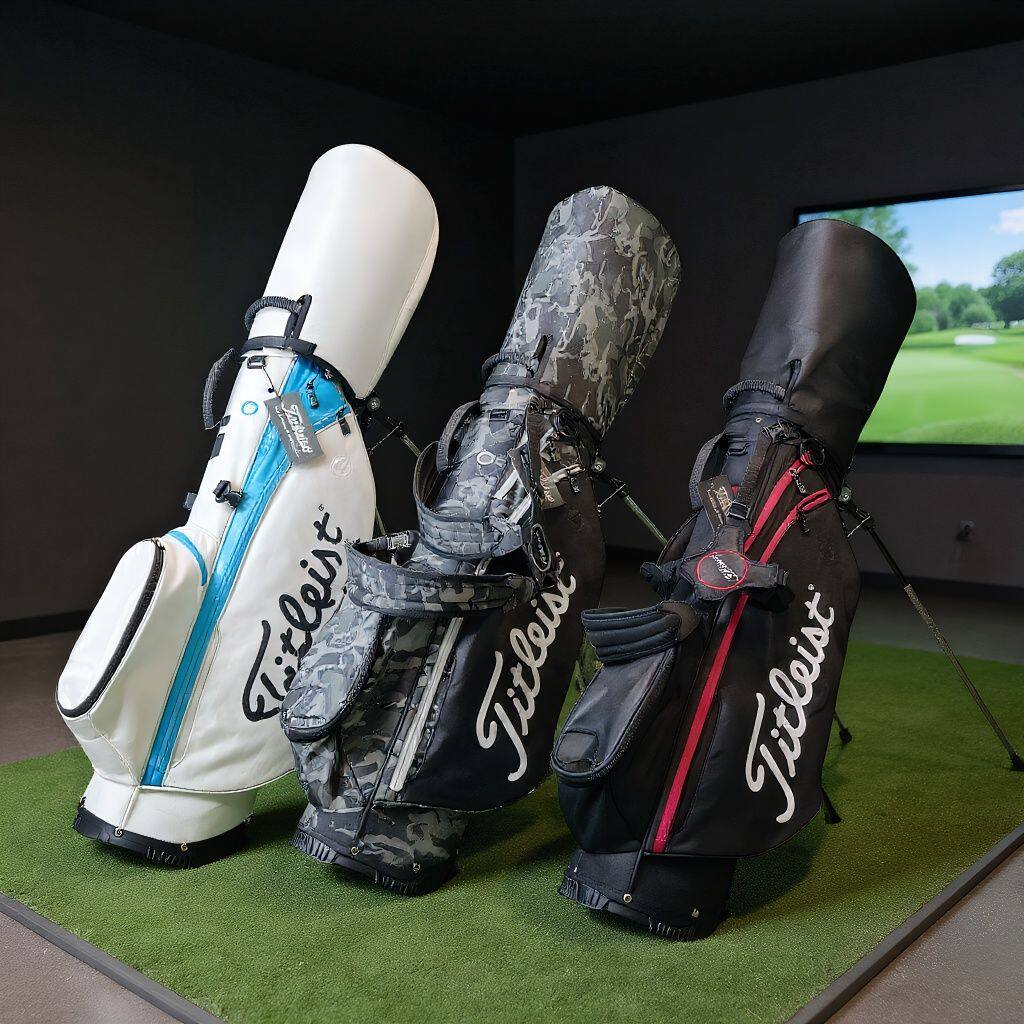 高尔夫支架球包男女通用拉杆拖轮包尼龙面料通用标准耐磨球童包