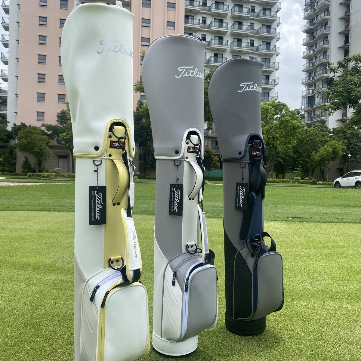 titleist新款高尔夫防水轻便枪包高尔夫球杆包通用超轻球包