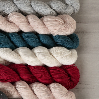 盛莲谷米细毛线围巾帽子