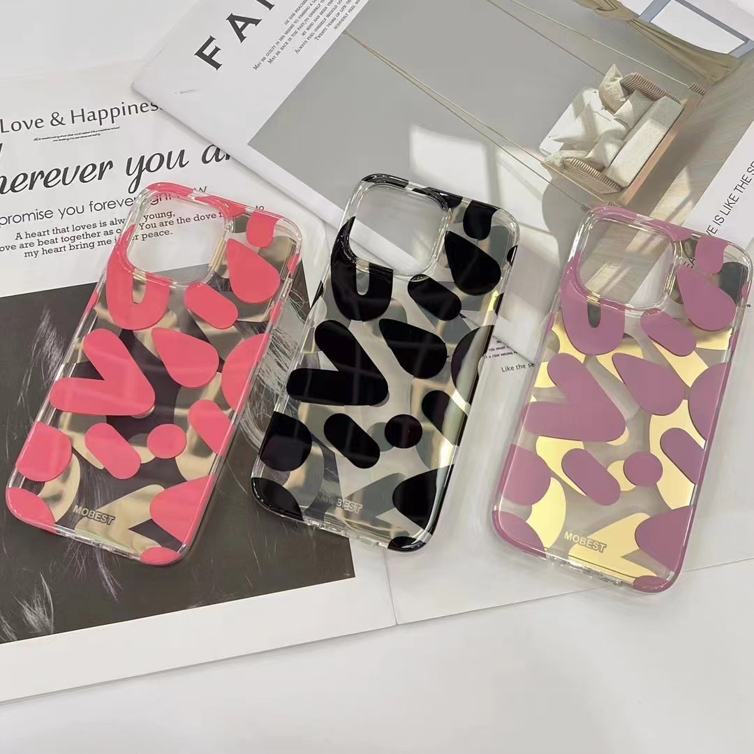 苹果14豹纹奢华手机壳