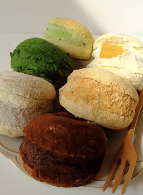 夹心奶油面包优质原料贝果