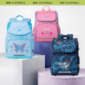 uek超轻书包小学生一二三四年级儿童减负护脊轻便男女孩双肩背包