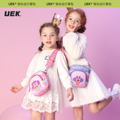 uek儿童斜挎包女孩零钱包包男童可爱小挎包腰包宝宝背包外出旅游