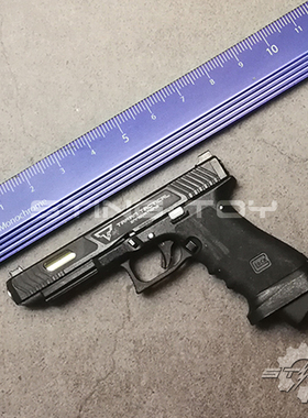 合金帝国1:3G34TTI金属枪模钥匙扣疾速追杀可抛壳分解不可射STING