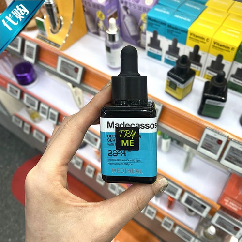 韩国MEDIHEAL美迪惠尔MADECASSOSIDE积雪草痘印修复舒缓精华