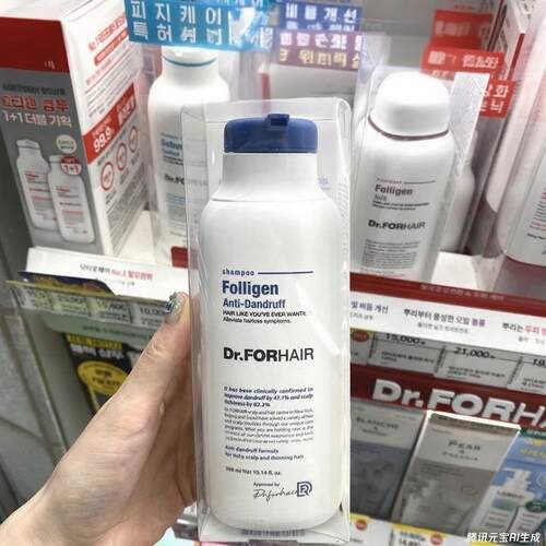 韩国直邮Dr. FORHAIR  Folligen脱发缓解去头屑清洁洗发水