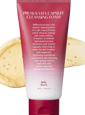 Milktouch维他命洁面泡沫300ml