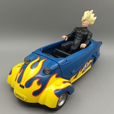 现货正版 七龙珠 火焰机车 Licensed by FUN 2003 JAKKS 模型散货