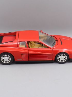 现货正版 HOT WHEELS 1/18 法拉利 TESTAROSSA 仿真汽车成品模型