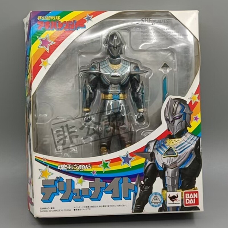 现货正版 Bandai/万代 SHF非公认战队 秋叶原连者 狄龙 可动人偶