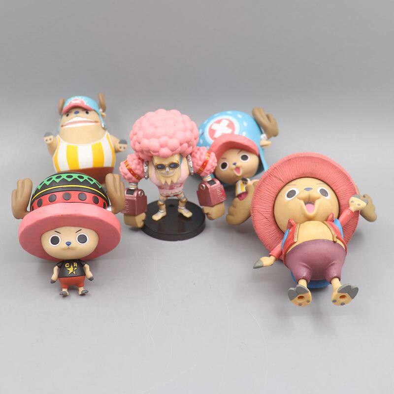 正版散货  Banpresto/眼镜厂 海贼王 樱花佛兰奇 乔巴 手办 模型