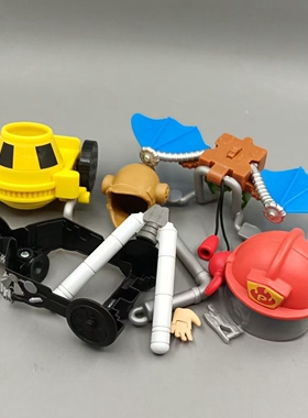 现货正版 TMNT 彩星 迷你款 隐者神龟配件 模型摆件 扭蛋散货