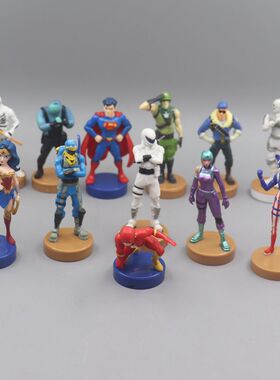 现货正版 TMARVEL/漫威 摔跤手 神奇女侠 蜘蛛侠 人偶 摆件 散货