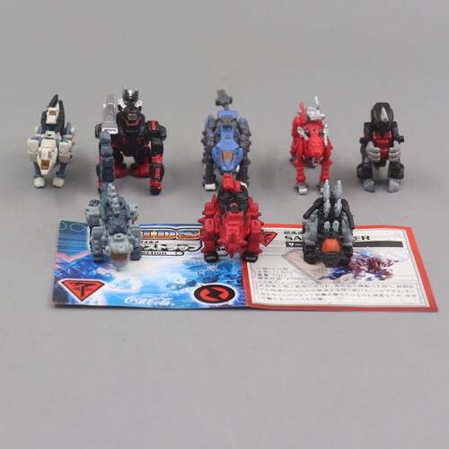 现货正版 日版 2009 TOMY ZOIDS 索斯机械兽 全8款 盒蛋 模型散货