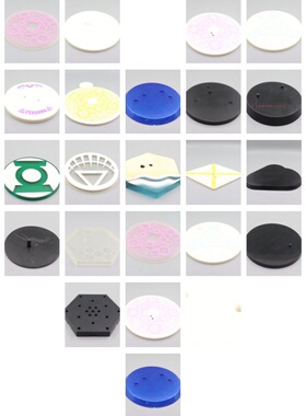 现货正版  散货 动漫手办模型  圆形 正方形、菱形厚实底座 底板