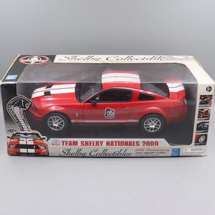 现货正版 COBRA谢尔比 1/18 2007 SHELBY GT500 仿真合金汽车模型