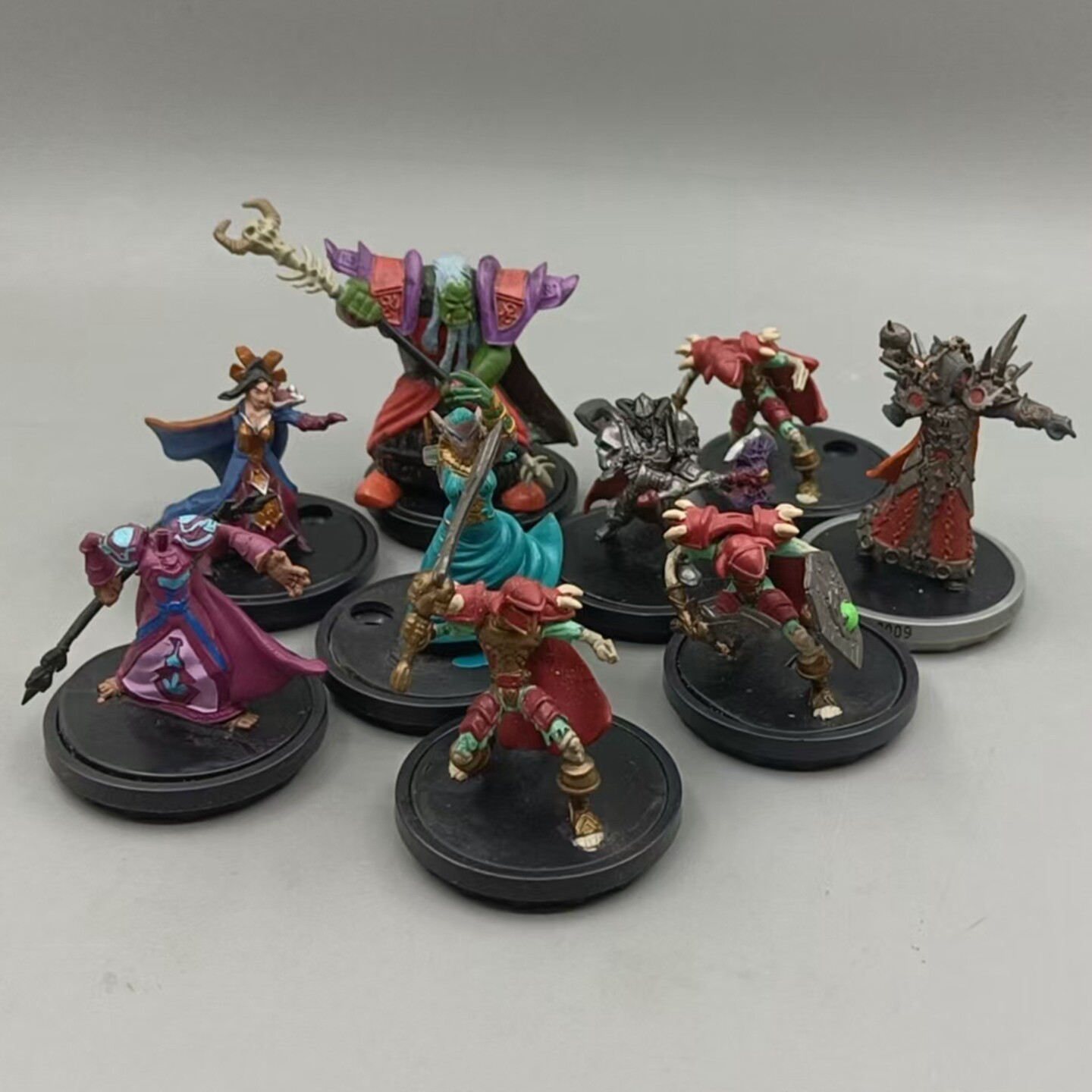 正版散货 WOW 魔兽世界 战士 牧师 战棋棋子 模型摆件 扭蛋现货