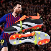 梅西猎鹰24足球鞋 成人男女FG长钉碎钉TF儿童男学生草地青少年训练