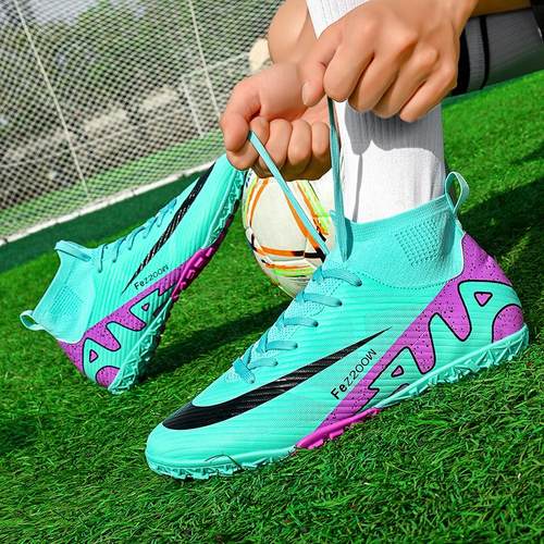 猎鹰刺客15足球鞋男成人碎钉TF儿童AG长钉小学生少儿训练男孩专用