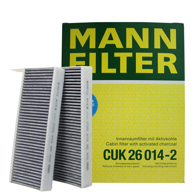 带碳曼牌滤清器空调滤芯