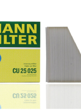 曼牌滤清器外置空调滤芯CU25025适配奔驰S级3.0T S450 S500 S400L