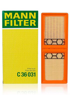 曼牌空气滤芯空气格C36031适配阿尔法罗密欧 Giulia STELVIO 2.0T