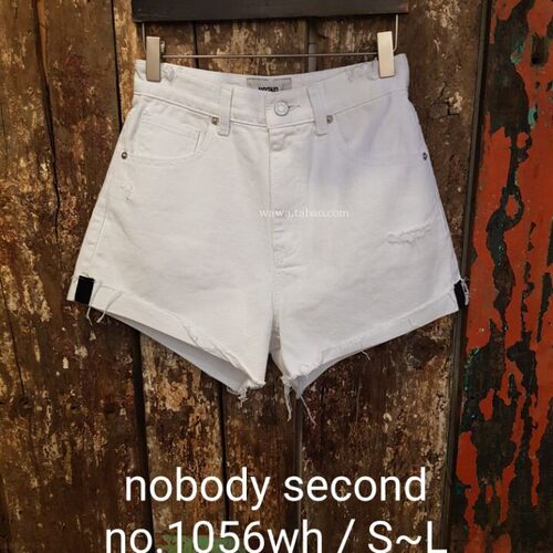 打折款 2026夏季新品韩国东大门代Nobody Second-u牛仔短裤女1056