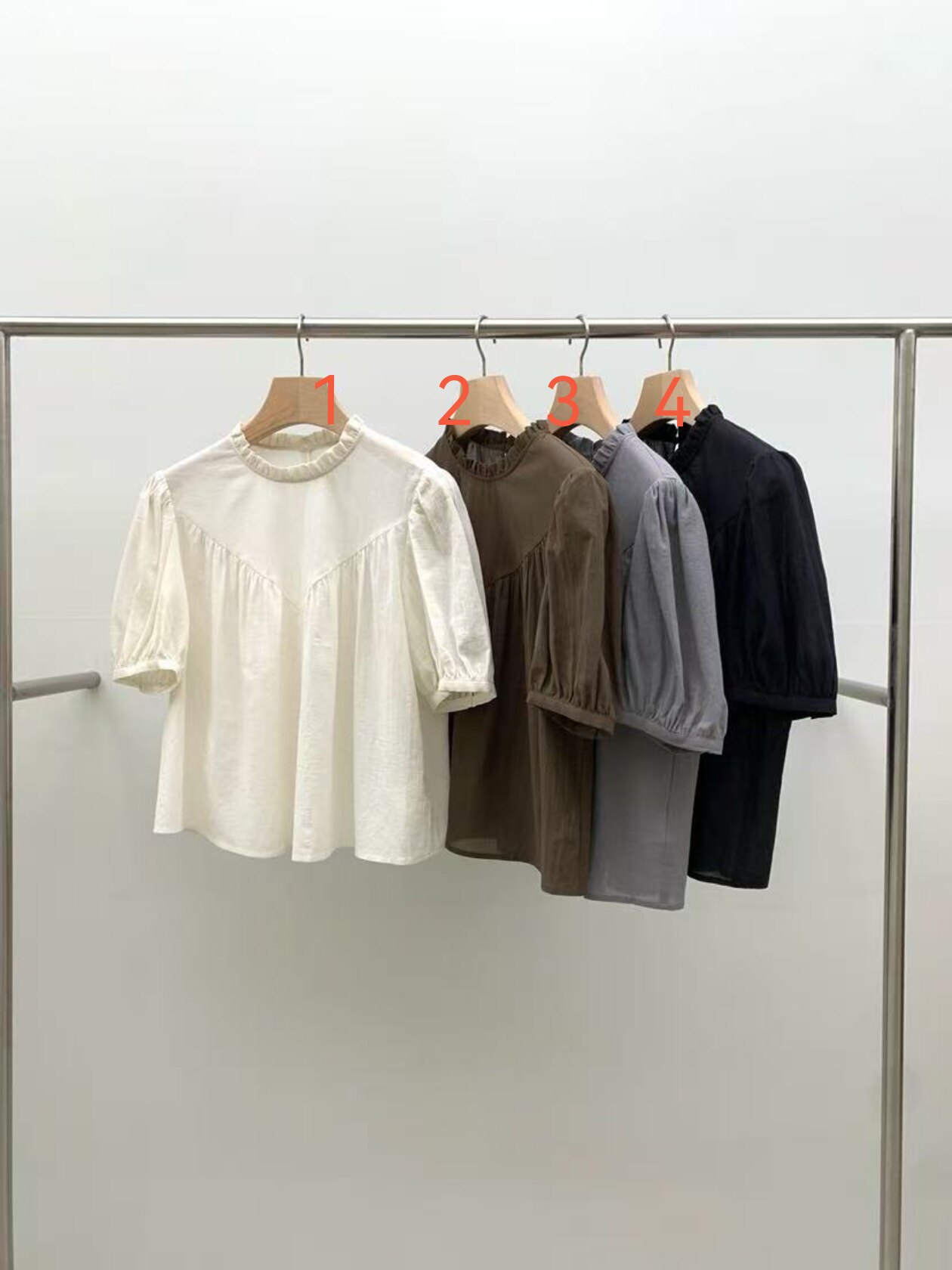 韩国东大门2026夏季新品Legacy bone简约时尚大气 新款套头衬衫