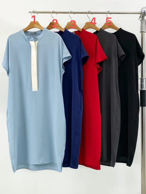 Neutra 韩国东大门正品 2025夏季新品宽松拼接连衣裙女