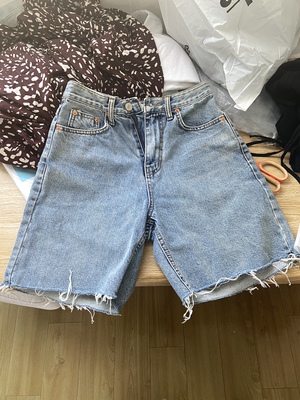 特韩国东大门代购2025夏季新款REPELLER毛边牛仔短裤女