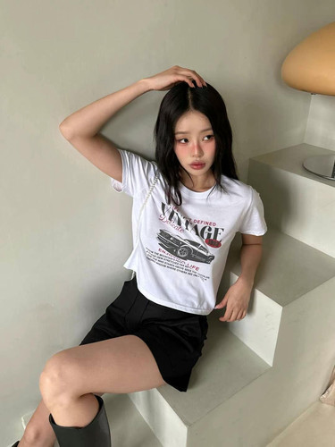 卫衣圆领宽松韩国秋季标志