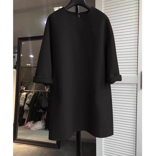 双面羊绒%羊毛宽松显瘦套裙