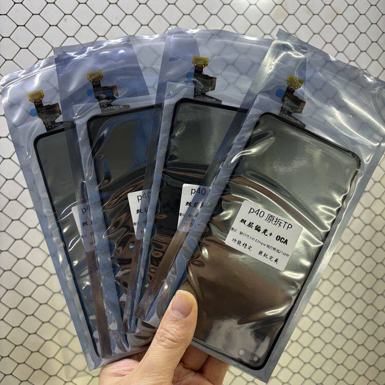 适用于华为P40触摸屏tp 拆机TP P30pro触摸tp  屏幕总成 盖板外屏图片