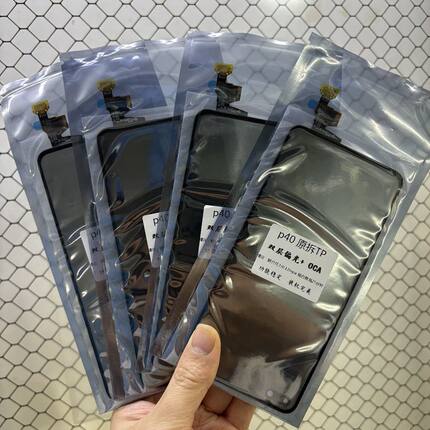适用于华为P40触摸屏tp 拆机TP P30pro触摸tp  双层偏光 盖板外屏