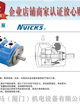 台湾NVICKS威克斯叶片泵20V2A-1C22R 1A22R 1B22R 1D22R