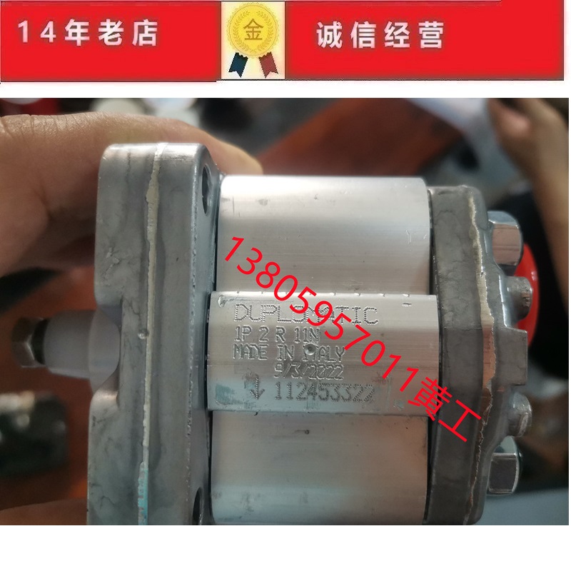 意大利迪普马DUPLOMATIC齿轮泵