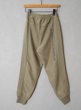 国内现货 新品 beautiful people bp字母刺绣加绒卫裤裤子 日本制