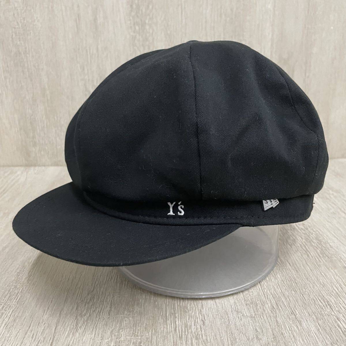 山本耀司 yohji ys NEW ERA 黑色 报童帽  帽子 鸭舌帽