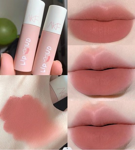 akf唇泥口红唇釉雾面丝绒哑光m01肉桂赤茶m11 m20裸色显白学生